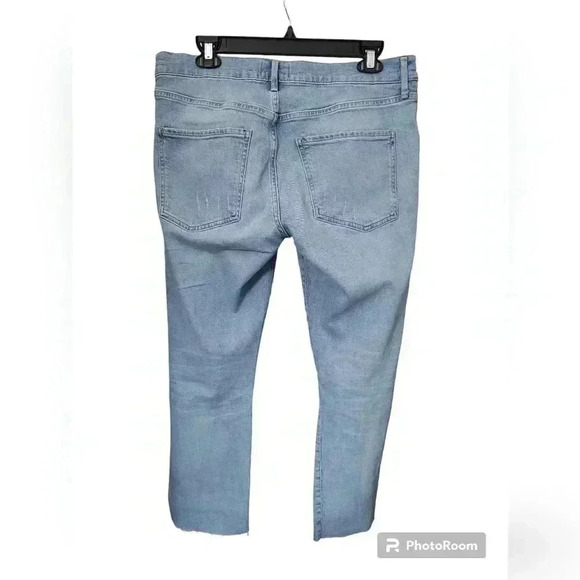 Agolde Isabel Slim Boyfriend Distressed Jeans - Picture 3 of 6